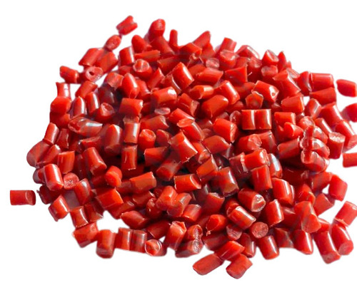 Red custom colour PP granules